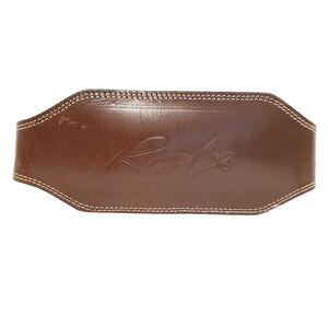RDX Size M Weightlifting Leather Belt V-Tanned Hand‎ Made Padded Powerlifting